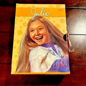 American Girl Julie Albright 1974 Box Book Set, 6 books in slipcase